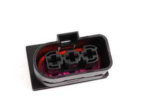 ES#310466 - 1J0906233 - Electrical Connector Housing - 3 Pin - Does not come with terminals or wires - Genuine Volkswagen Audi - Audi