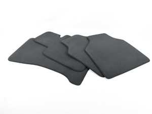 ES#123032 - 51477128123 - E66 Set Of Floor Mats - Anthracite - Genuine BMW Floor Mat Set Front And Back - Genuine BMW - BMW