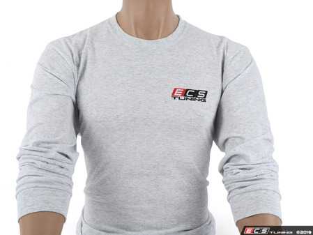 ES#4623432 - 6060739 - ASH ECS Long Sleeve T-Shirt - Featuring full color ECS Tuning logo on left chest and full back - ECS - Audi BMW Volkswagen Mercedes Benz MINI Porsche