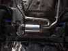 ES#4039580 - 027366ecs0103KT - MK7 Jetta Borla Quad Tip Cat-Back Exhaust System - With ECS ABS Rear Diffuser - Enhance your exhaust note while upgrading visual appeal - Assembled By ECS - Volkswagen