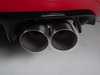 ES#4039580 - 027366ecs0103KT - MK7 Jetta Borla Quad Tip Cat-Back Exhaust System - With ECS ABS Rear Diffuser - Enhance your exhaust note while upgrading visual appeal - Assembled By ECS - Volkswagen