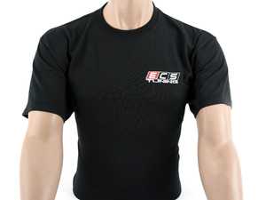 ES#4623275 - BLKECSTSCL - Black ECS Short Sleeve T-Shirt - Featuring full color ECS Tuning logo on left chest and full back. - ECS - Audi BMW Volkswagen Mercedes Benz MINI Porsche