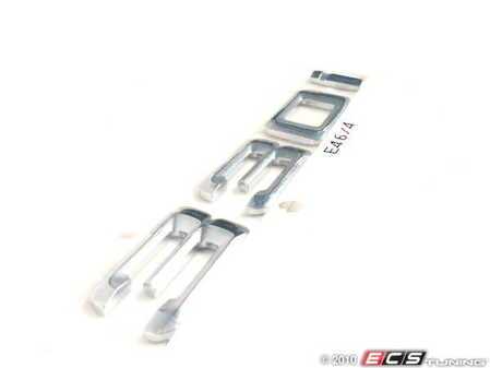 ES#79231 - 51147000494 - 330i Sedan Trunk Emblem - Includes adhesive backing for easy installation - Genuine BMW - BMW