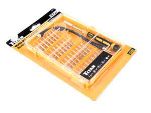 ES#4033459 - TIT16093 - Titan 33-Piece Multi-Bit Precision Screwdriver Set - 33 pc multi-bit precision screwdriver set - Titan - Audi BMW Volkswagen Mercedes Benz MINI