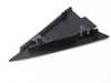 ES#1884516 - 8K5853274Q5FQ - Rear Window Corner Trim - Right - Glossy Black  - Triangle shaped trim piece located in the rear door window (Black Optics) - Genuine Volkswagen Audi - Audi