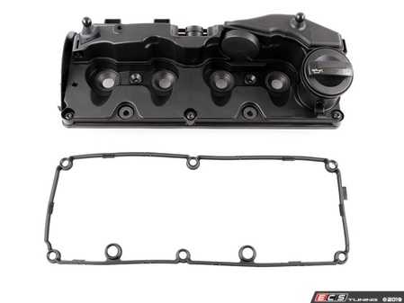 ES#4040158 - 03L103469R - Valve Cover - Includes PCV, oil cap and valve cover gasket - Vaico - Volkswagen
