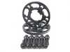 ES#3613675 - ls-1012mmKT -  Rennline Wheel Spacer Kit - 12mm  - Includes one pair of 12mm spacers and black zinc coated extended-length lug bolts for your Porsche - Rennline - Porsche