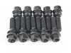 ES#3613675 - ls-1012mmKT -  Rennline Wheel Spacer Kit - 12mm  - Includes one pair of 12mm spacers and black zinc coated extended-length lug bolts for your Porsche - Rennline - Porsche