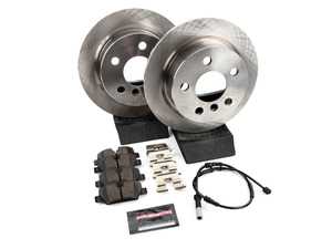 ES#3990678 - KOE7750 - Autospecialty Brake Kit - Rear Pair 10.19" (259x10) - Stock replacement front brake kit with pads - Power Stop - MINI