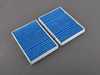 ES#4004119 - 2228300318 - Cabin Filter / Fresh Air Filter Set - Hengst's "Blue.Care" Technology cabin filters consist of 5 layers of protection to catch particles down to .0003mm! - Hengst - Mercedes Benz