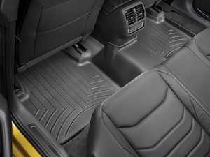 ES#4036144 - 4413092 - Rear FloorLiner DigitalFit - Black - Laser measured for perfect fitment and ultimate protection against moisture and debris - WeatherTech - Volkswagen