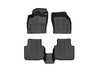 ES#4040294 - 441309-1-2KT - Front And Rear FloorLiner DigitalFit Kit - Black - Laser measured for perfect fitment and ultimate protection against moisture and debris - WeatherTech - Volkswagen