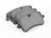 ES#3981299 - 4H0698451A - Rear Brake Pad Set - Includes brake pad sensor wires - Pagid - Audi