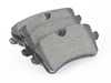 ES#3982286 - 4G0698451 - Rear Brake Pad Set - Includes brake pad wear sensors - Pagid - Audi