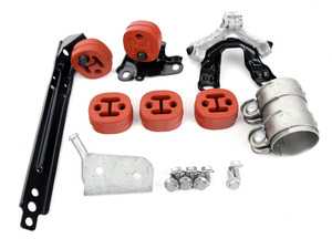 ES#2765915 - 1K6253181JQKT1 - Cat-Back exhaust Installation Kit - All the hardware you need to install your new cat-back exhaust system - Genuine Volkswagen Audi - Volkswagen