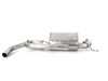 ES#4039580 - 027366ecs0103KT - MK7 Jetta Borla Quad Tip Cat-Back Exhaust System - With ECS ABS Rear Diffuser - Enhance your exhaust note while upgrading visual appeal - Assembled By ECS - Volkswagen