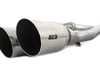 ES#4039580 - 027366ecs0103KT - MK7 Jetta Borla Quad Tip Cat-Back Exhaust System - With ECS ABS Rear Diffuser - Enhance your exhaust note while upgrading visual appeal - Assembled By ECS - Volkswagen