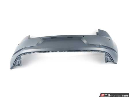 ES#3471288 - 5GM807417AGGRU - Rear Bumper Cover - Primed and ready for paint. - Genuine Volkswagen Audi - Volkswagen