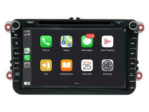 ES#4920848 - 021488BRP10-UIS6 - 8" Android Multimedia System - With CarPlay & Android Auto - Features an 8-core processor running Android 14 making it one powerful plug and play radio upgrade! Features wireless CarPlay and Android Auto! - Bremmen Parts - Volkswagen