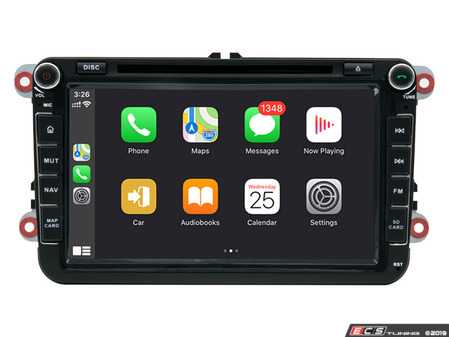 ES#4920848 - 021488BRP10-UIS6 - 8" Android Multimedia System - With CarPlay & Android Auto - Features an 8-core processor running Android 14 making it one powerful plug and play radio upgrade! Features wireless CarPlay and Android Auto! - Bremmen Parts - Volkswagen
