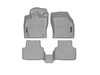 ES#4040451 - 461317-1-2KT - Front & Rear FloorLiner DigitalFit - Grey - Laser measured for perfect fitment and ultimate protection against moisture and debris - WeatherTech - Volkswagen