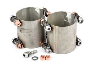 ES#3053758 - 989244 - Supersprint Muffler Connecting Pipes - Connect your stock mufflers to a performance Supersprint center section - Supersprint - BMW