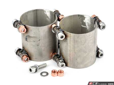 ES#3053758 - 989244 - Supersprint Muffler Connecting Pipes - Connect your stock mufflers to a performance Supersprint center section - Supersprint - BMW