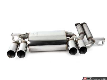 ES#3969462 - SBMB050 - E46 M3 Rear Muffler - A rear muffler that gives an aggressive yet civilized tone. - Scorpion - BMW