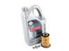 ES#3144642 - 03L115562ZKT - Oil Service Kit - Featuring Hengst oil filter and Fuchs 5w-30 engine oil - Assembled By ECS - Volkswagen