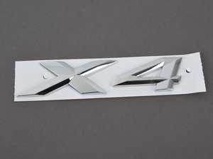 ES#2767604 - 51147339428 - F26 X4 Emblem - "X4" for Hatch - Genuine BMW - BMW