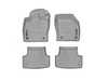 ES#4040590 - 46496-1-2KT - Front And Rear FloorLiner DigitalFit Kit - Gray - Laser measured for perfect fitment and ultimate protection against moisture and debris - WeatherTech - Audi Volkswagen