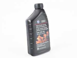 ES#4030789 - GE550301QDSP - High Performance Genuine Engine Oil (0w-30) - 1 Quart - Meets Volkswagen & Audi 504.00 / 507.00 long drain specification - Genuine Volkswagen Audi - Audi Volkswagen
