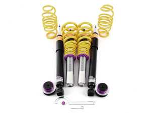 ES#2092125 - 15210075 - KW V2 Series Coilover Kit - Variant 2 coilovers offer sport handling with adjustable rebound dampening - KW Suspension - Audi