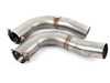 ES#3054519 - 721664 - Exit Pipes Kit - For OEM Tips - Exit pipes kit Right - Left for OEM endpipe for MERCEDES X156 GLA 45 AMG - Supersprint - 