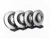 ES#4039735 - e9x330xirpsKT - Front And Rear Brake Service Kit - Featuring ECS V5 blank coated rotors and ECS DD23 "Daily Driver" ceramic pads. - Assembled By ECS - BMW