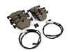 ES#4039735 - e9x330xirpsKT - Front And Rear Brake Service Kit - Featuring ECS V5 blank coated rotors and ECS DD23 "Daily Driver" ceramic pads. - Assembled By ECS - BMW