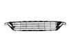 ES#3423690 - 5G0853671MFOD - Center Grille - Black High Gloss/Polished Chrome - Located in lower front bumper - Genuine Volkswagen Audi - Volkswagen