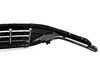 ES#3423690 - 5G0853671MFOD - Center Grille - Black High Gloss/Polished Chrome - Located in lower front bumper - Genuine Volkswagen Audi - Volkswagen