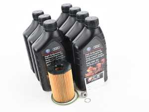 ES#3985089 - G0521951QDSPKT2 - Oil Service Kit 0w-30 - Everything you need for your next engine oil service - Genuine Volkswagen Audi - Audi