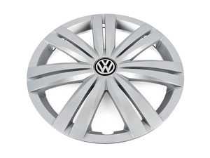 ES#2818246 - 5C0601147EQLV - Hub Cap - Priced Each - Cap for steel wheels. 16" - Genuine Volkswagen Audi - Volkswagen