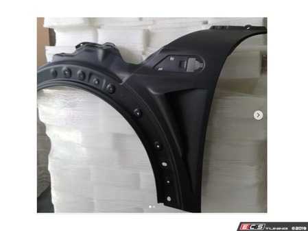 ES#4698550 - LEP-SHARK2-CF - Leap Works Vented A Panels/ Fender Set - Carbon Fiber  - Molded fender panel with vent scoops - LEAP - MINI