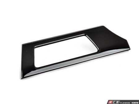 ES#118099 - 51458031333 - Dashboard Cover - Left - Piano Black - Genuine BMW - BMW