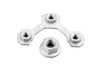 ES#2678354 - 1J0498099KT2 - Complete Control Arm Hardware Kit - One Control Arm - Advanced kit to allow you to install a new control arm, including new ball joint hardware - Assembled By ECS - Volkswagen