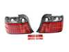 ES#2808288 - 4441935PXBESR - LED smoked Tail Light Set  - (NO LONGER AVAILABLE) - Plug & play red/clear Euro look tail lights. - Depo - 