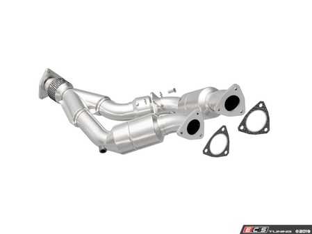 ES#2975258 - 51499 - Replacement Downpipe With Catalytic Converters - OEM Grade Federal / EPA Compliant Direct-Fit Catalytic Converter - Magnaflow - Volkswagen