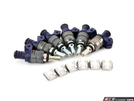 ES#3647688 - 13537546245KT1 - Complete Fuel Injector Set - Includes new injector, fuel rail o-ring and injector holder - Assembled By ECS - BMW