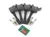 ES#2918770 - 06l905110dkt1 - Ignition Service Kit - Includes four Genuine coil packs and Bosch revision spark plugs - Genuine Volkswagen Audi - Audi Volkswagen
