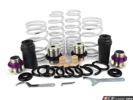 ES#4027480 - 80280-AT001 - HKS Height Adjustable Spring Kit - Allows you to set your preferred ride height while leaving the vehicles electronic damping control in place. - HKS - BMW