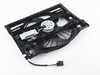 ES#4023569 - 64546988913 - E46 Auxiliary Pusher Fan Assembly - With Frame - Cooling fan mounted in front of the radiator - URO - BMW