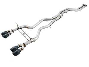 ES#4044110 - GRP-EXH-BMF8X34N - AWE GEN2 Track Edition Exhaust Suite - Chrome Silver Or Diamond Black Tips - With your choice of the resonated or non- resonated exhaust, it delivers an unobstructed sound from your S55 motor - AWE - BMW